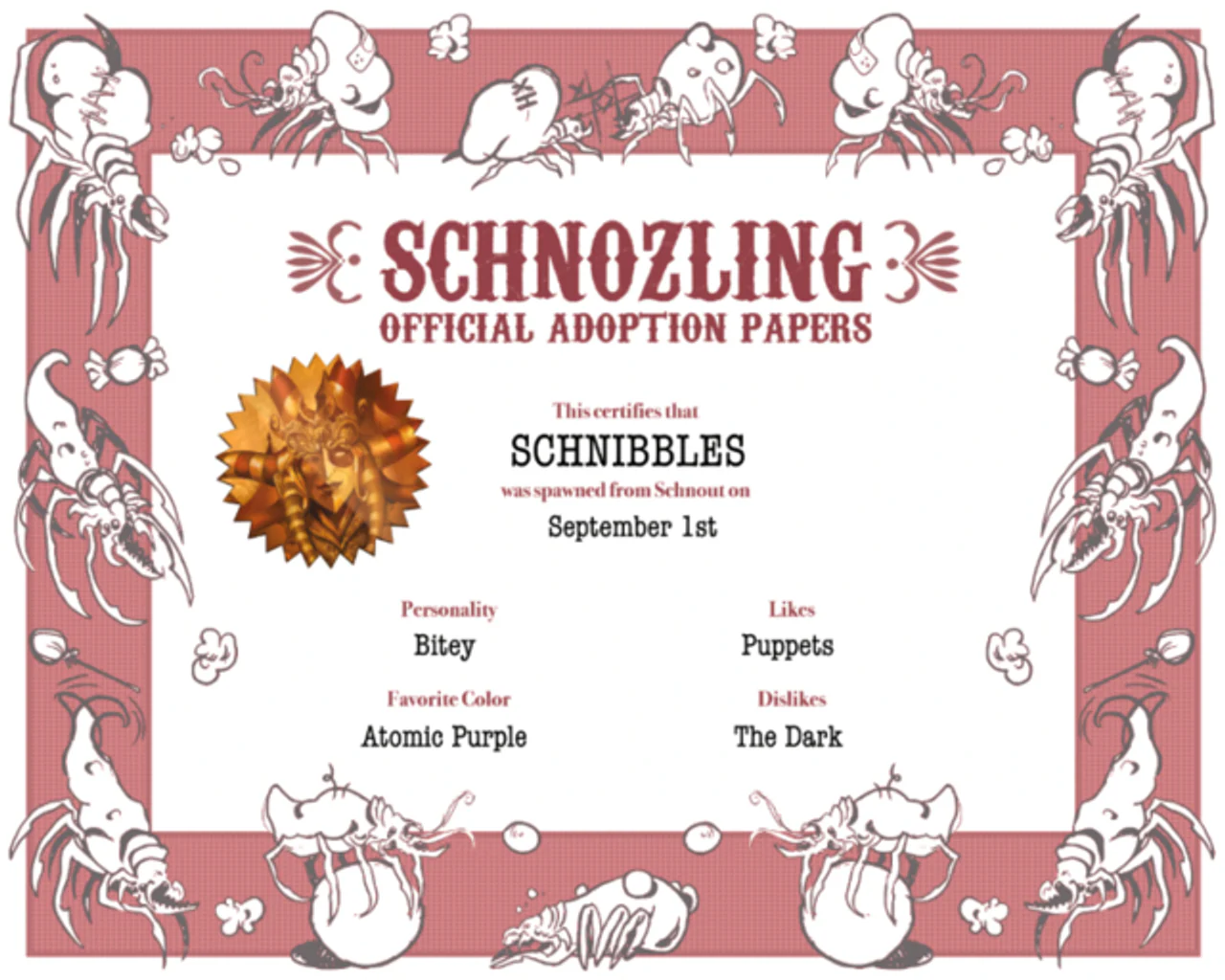 Heckna! - Miniatures - Schnozling Familiar - Image 2