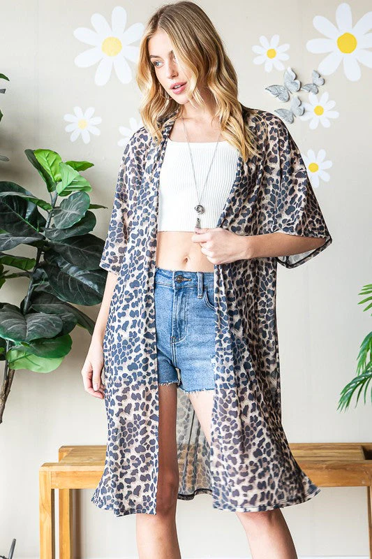 Heimish Full Size Leopard Open Front Cardigan Plus Size - Image 14