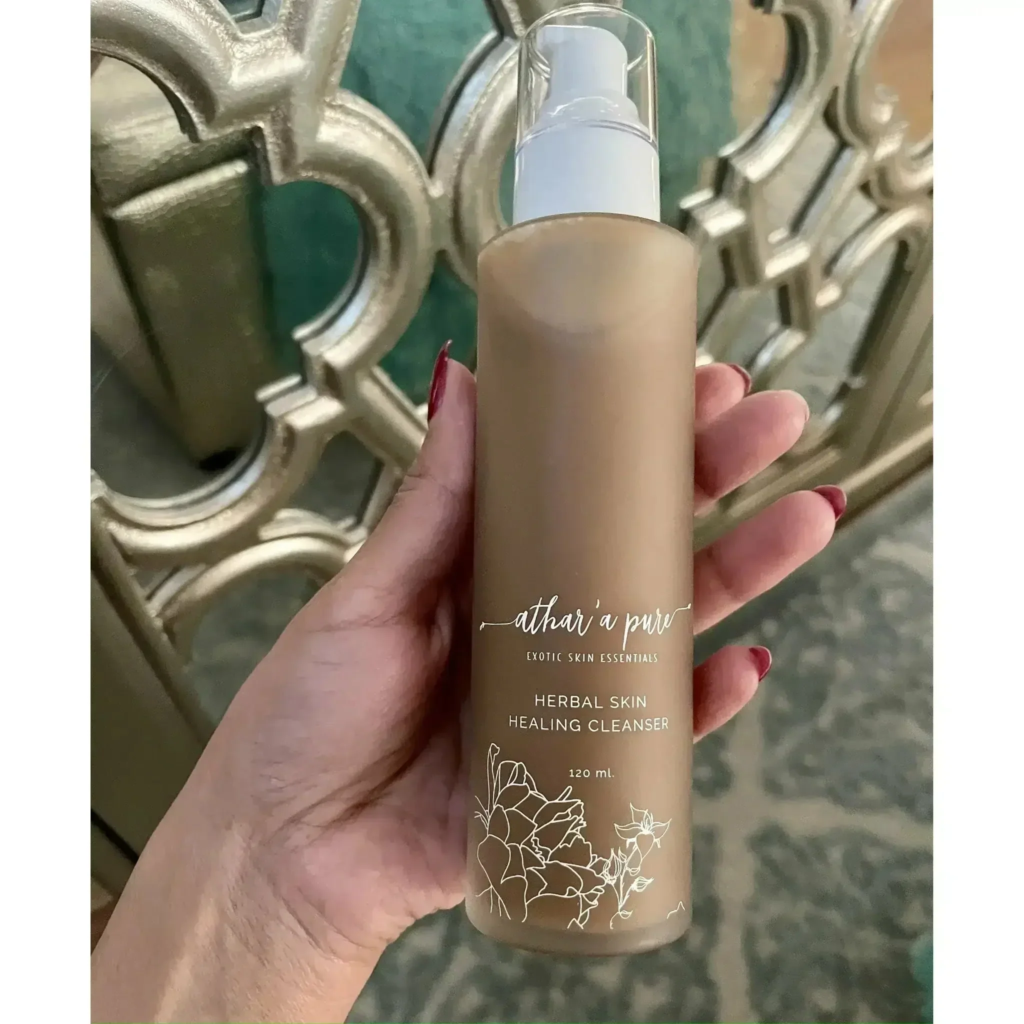 Herbal Skin Healing Cleanser (100% Natural, Vegan, Organic) by Athar'a Pure - Image 4