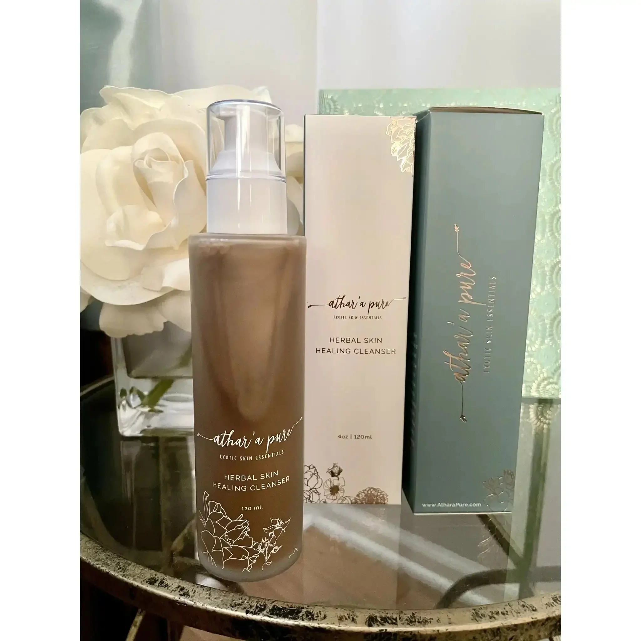 Herbal Skin Healing Cleanser (100% Natural, Vegan, Organic) by Athar'a Pure - Image 5
