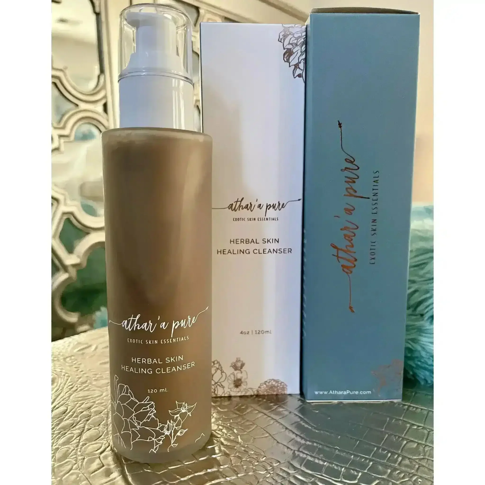 Herbal Skin Healing Cleanser (100% Natural, Vegan, Organic) by Athar'a Pure - Image 6