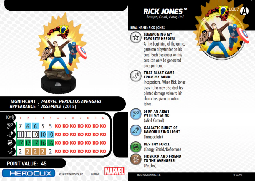 HeroClix: Avengers - Forever - Play at Home Kit - Image 4