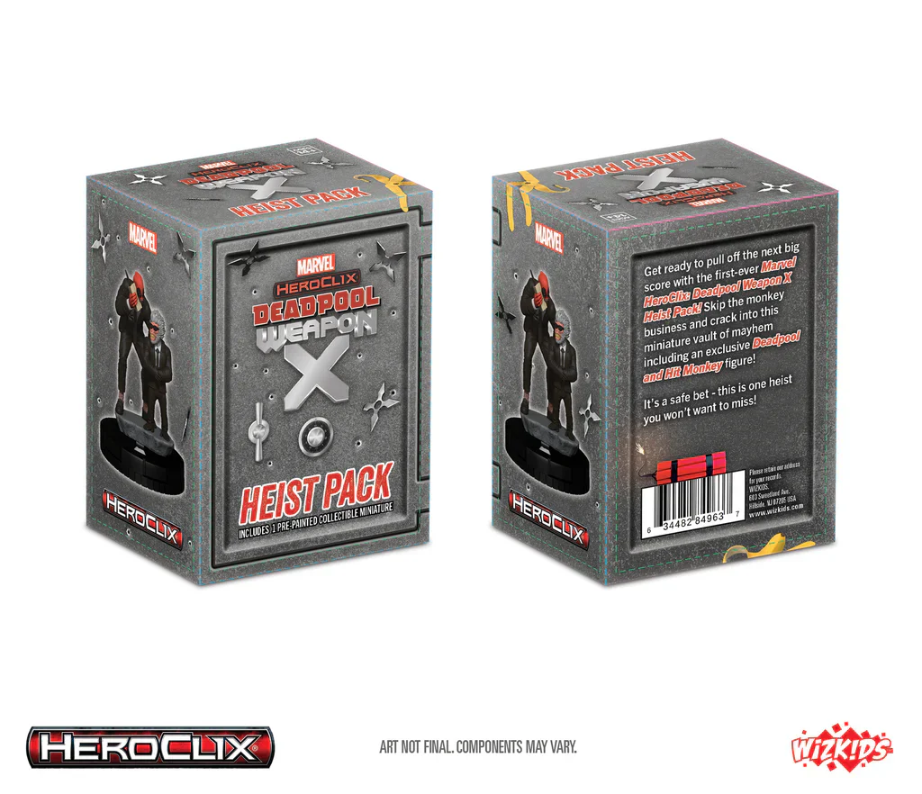 HeroClix: Deadpool and Hit-Monkey Heist Pack - Image 2