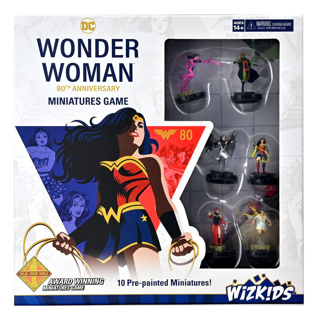 HeroClix: Wonder Woman - 80th Anniversary - Miniatures Game - Image 2