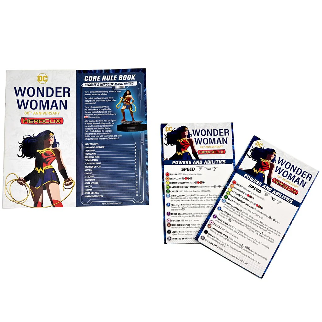 HeroClix: Wonder Woman - 80th Anniversary - Miniatures Game - Image 6