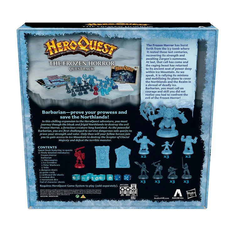 HeroQuest: The Frozen Horror - Quest Pack - Image 2