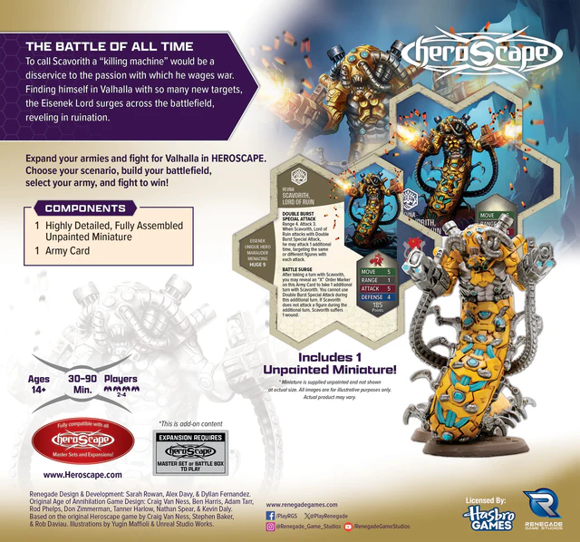 Heroscape: Scavorith, Lord of Ruin Army Expansion - Image 2