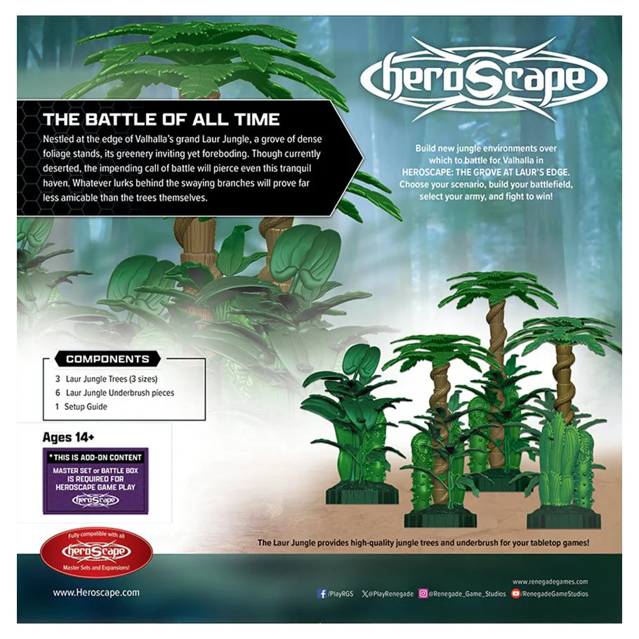 Heroscape: The Grove at Laur’s Edge Terrain Expansion - Image 2
