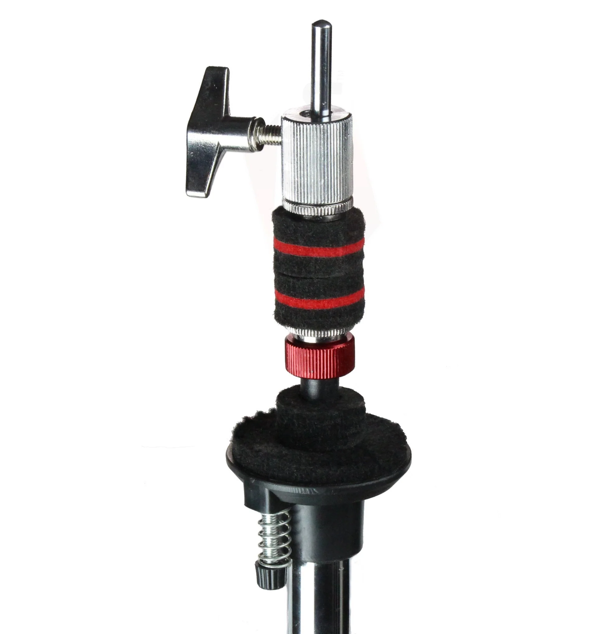 Hi-Hat Stand by GRIFFIN - Deluxe Hi Hat Cymbal Pedal With Drum Key - HiHat Mount with Chrome Double Braced Hardware Accessory Set - Adjustable Holder by GeekStands.com - Image 4