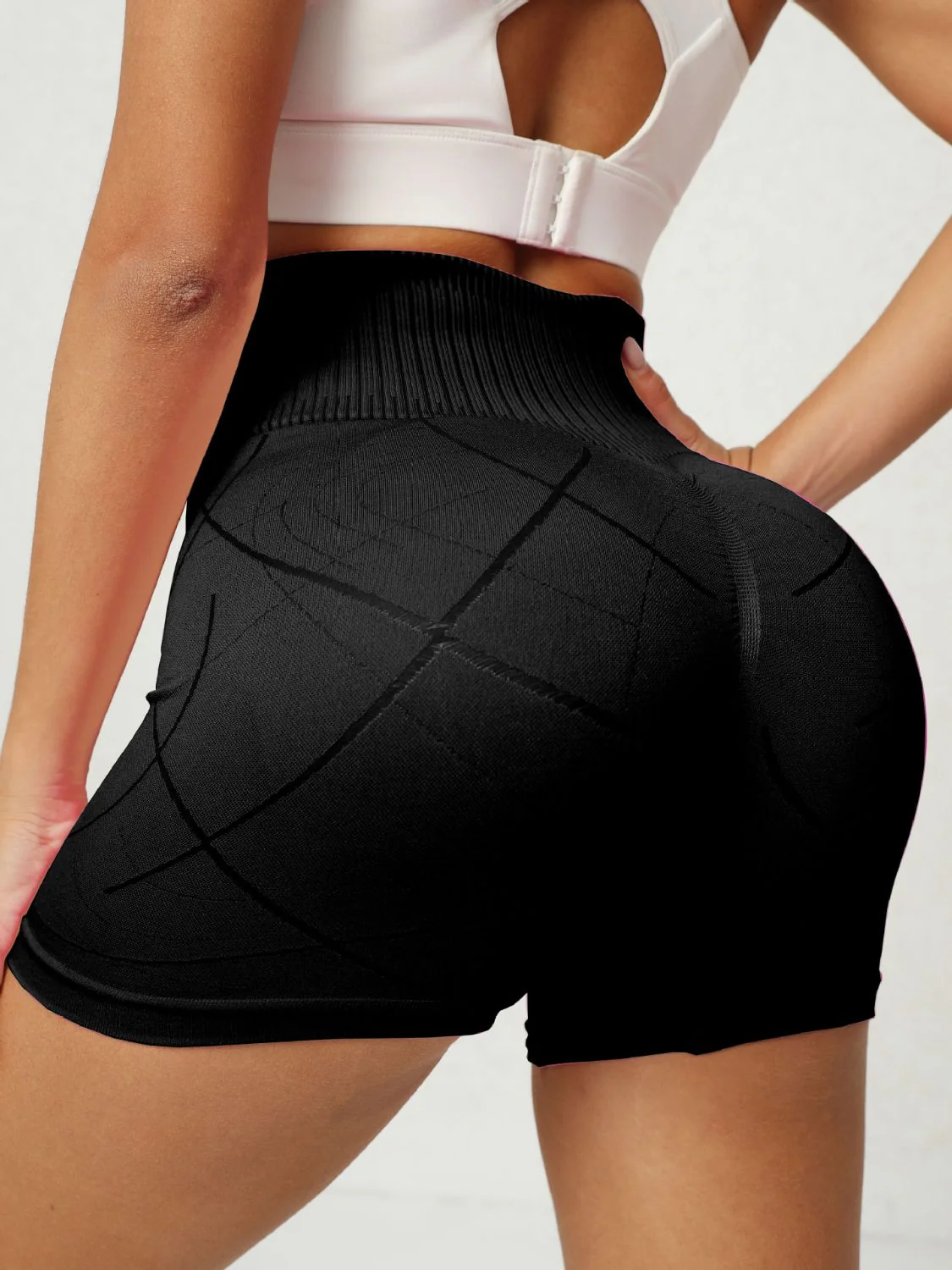 High Waist Active Shorts - Image 13