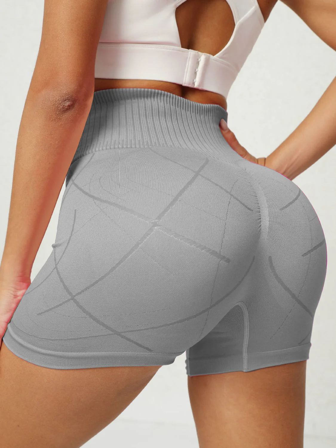 High Waist Active Shorts - Image 7