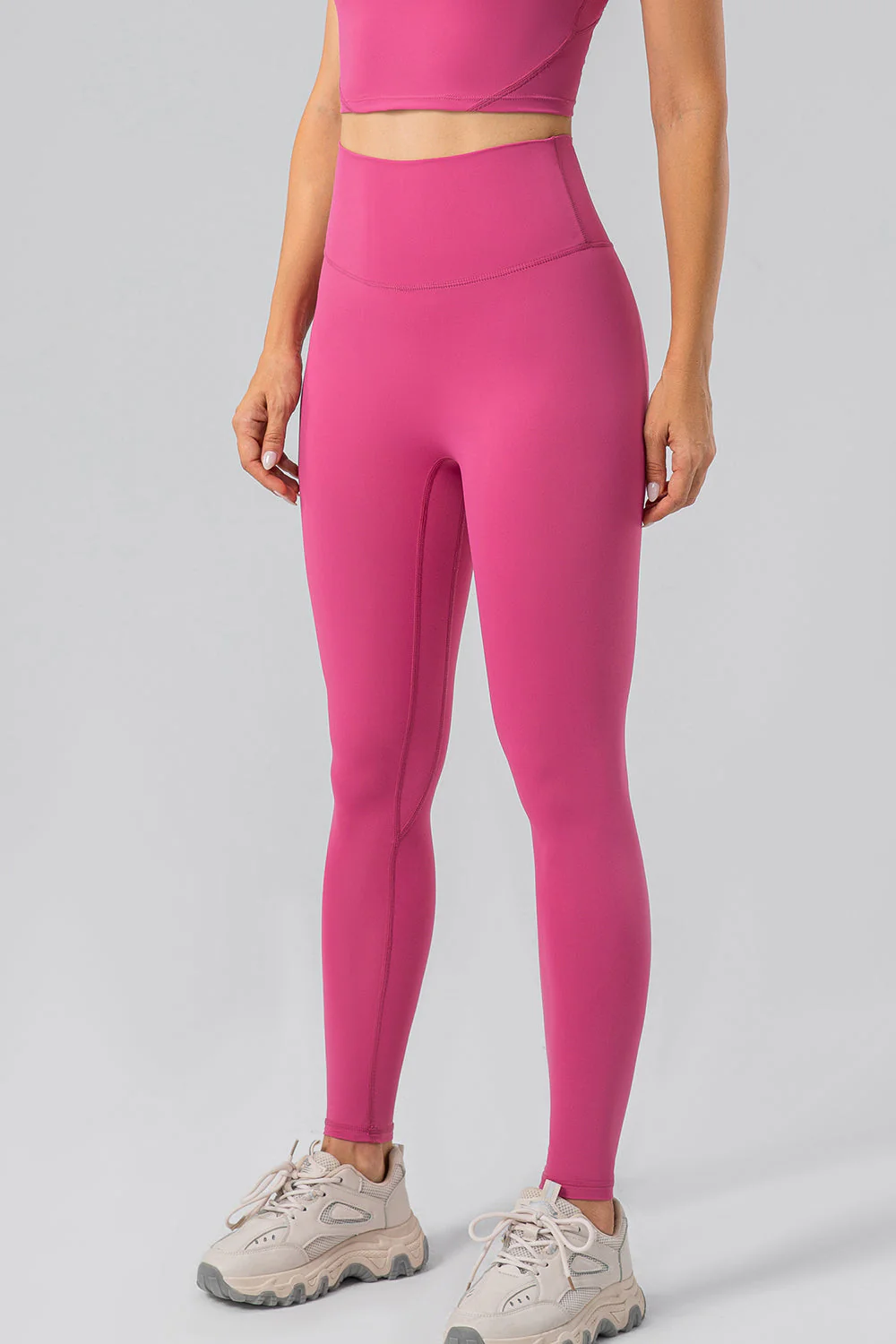 High Waist Wide Waistband Active Leggings - Image 12