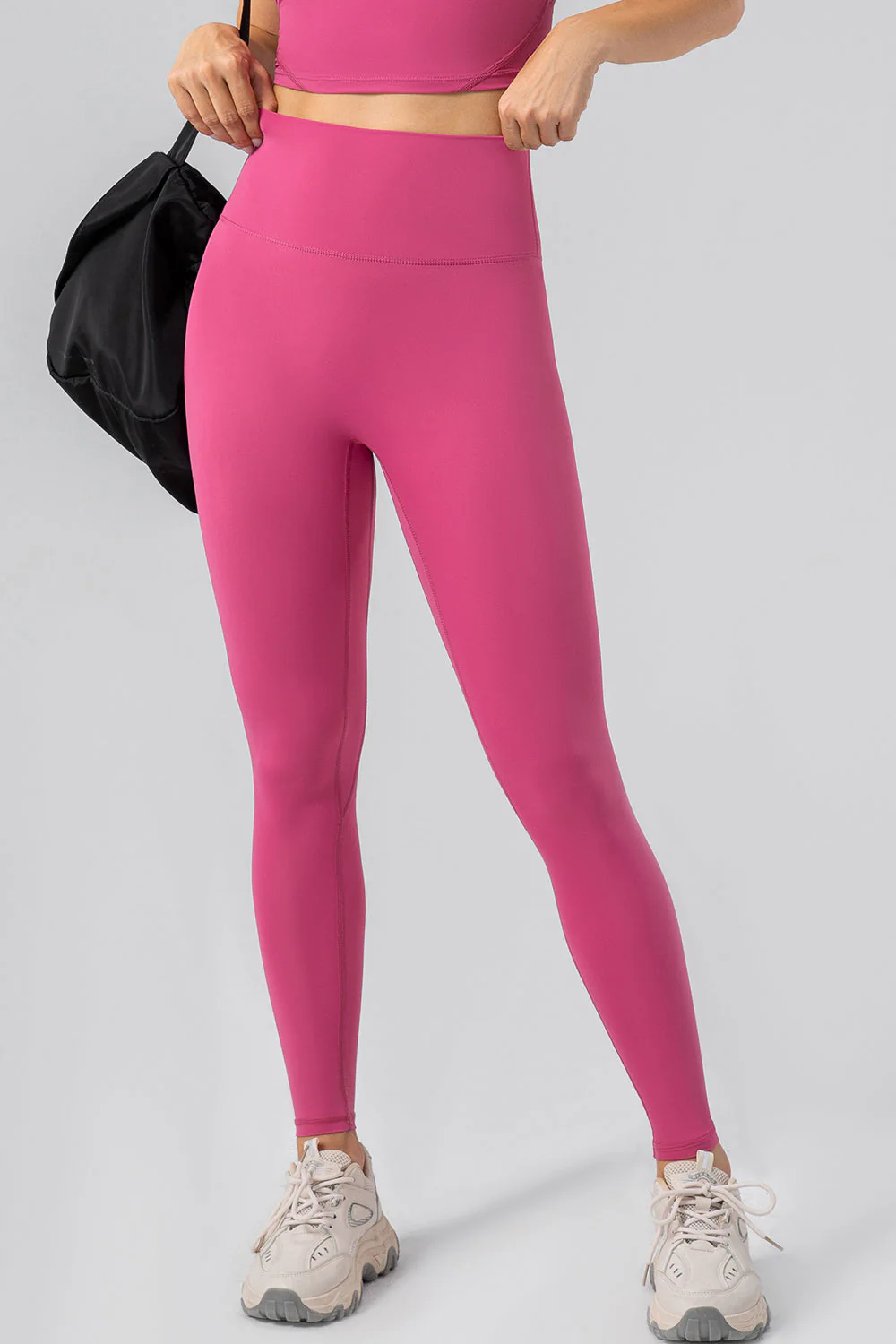 High Waist Wide Waistband Active Leggings - Image 13