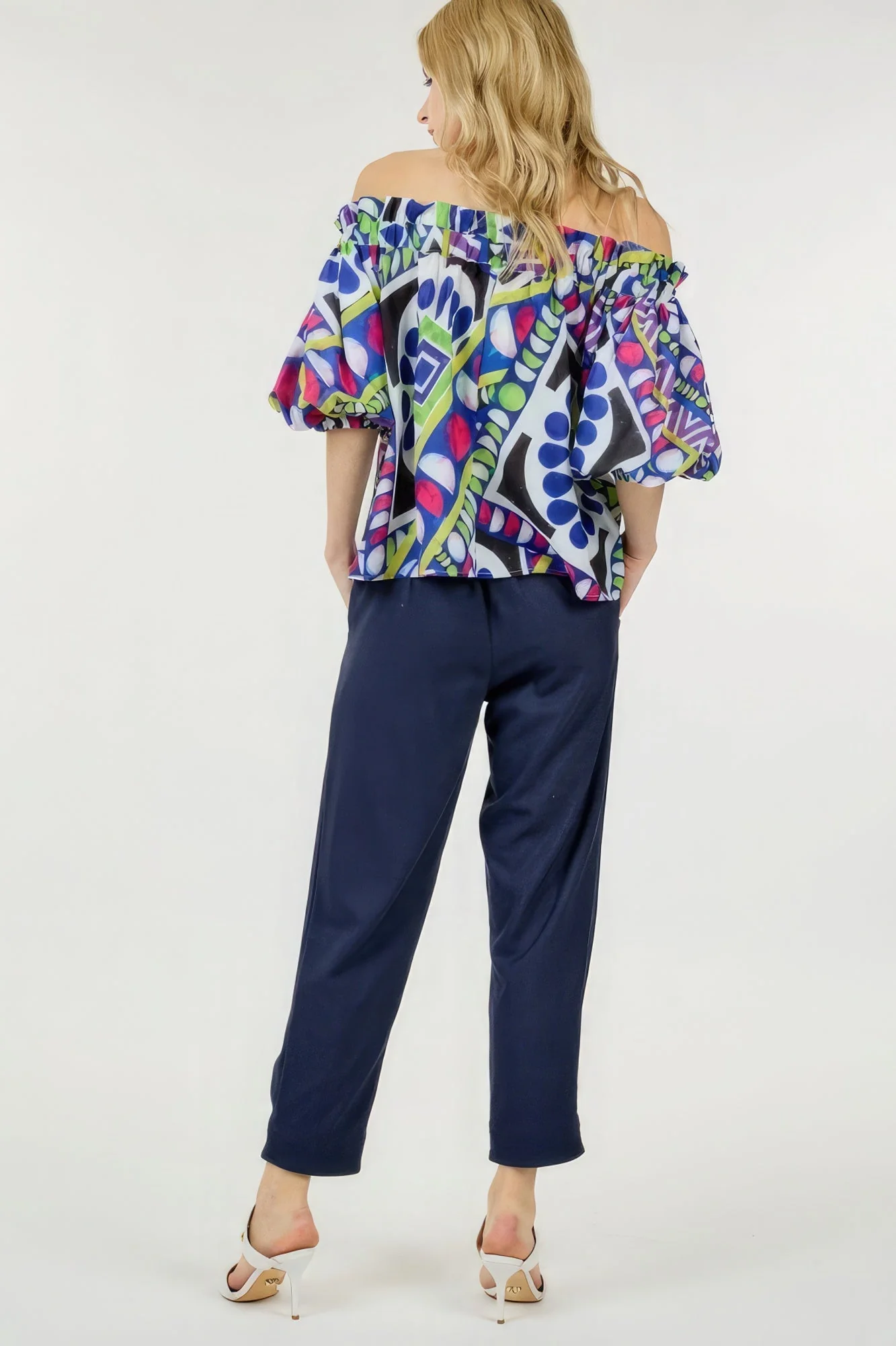 High Waist Zipper Front Skinny Pants - Image 5