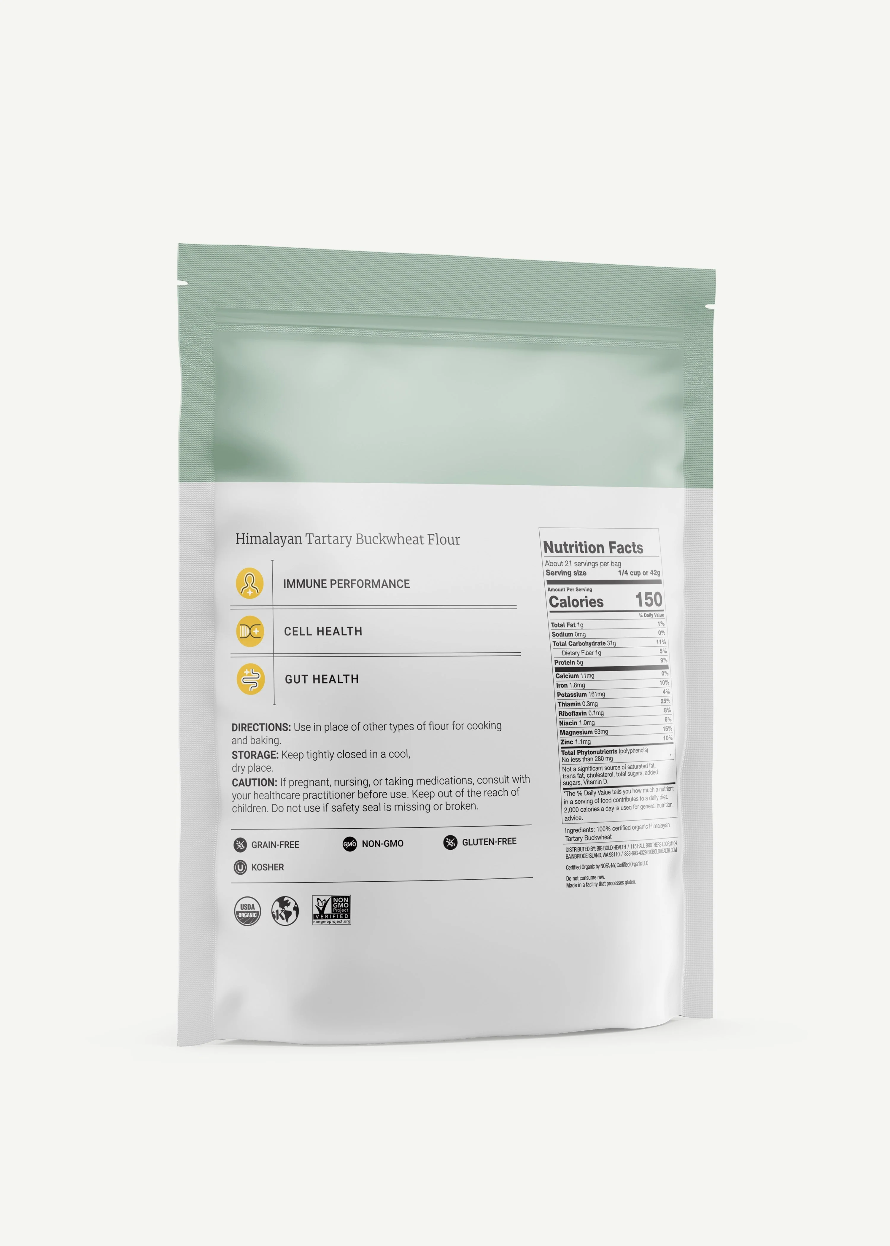 Himalayan Tartary Buckwheat Flour by Big Bold Health - Image 2