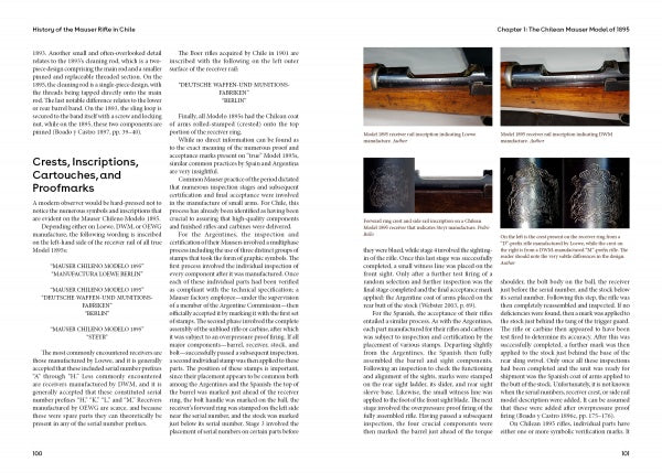 History of the Mauser Rifle in Chile by Schiffer Publishing - Image 6