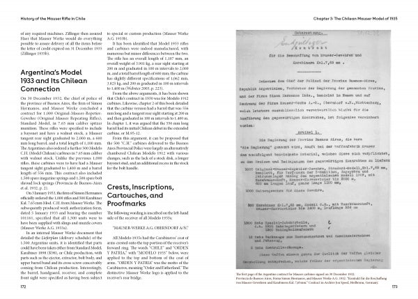History of the Mauser Rifle in Chile by Schiffer Publishing - Image 7