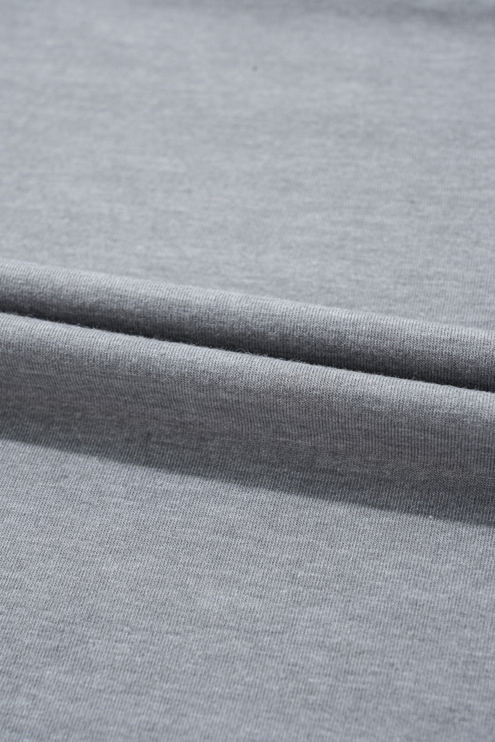 HOPPY Chenille Patch Round Neck Short Sleeve T-Shirt - Image 7
