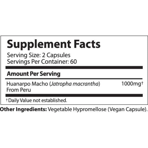 Huanarpo Macho Capsules by Mother Nature Organics - Image 2