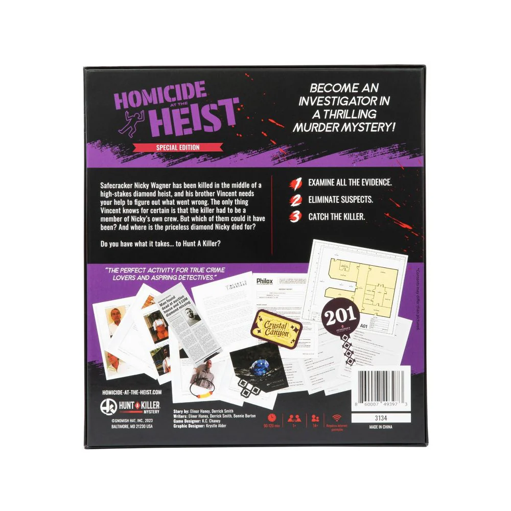 Hunt A Killer: Homicide at the Heist - Special Edition - Image 3