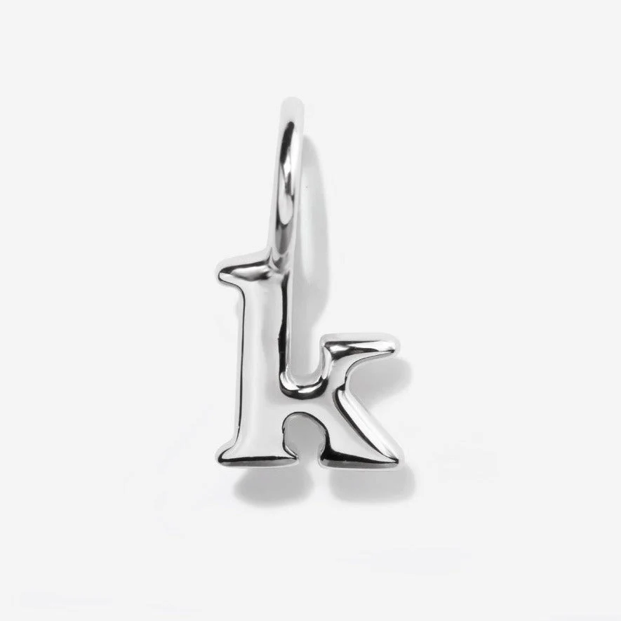 Initial Sterling Silver Charm by Little Sky Stone - Image 15