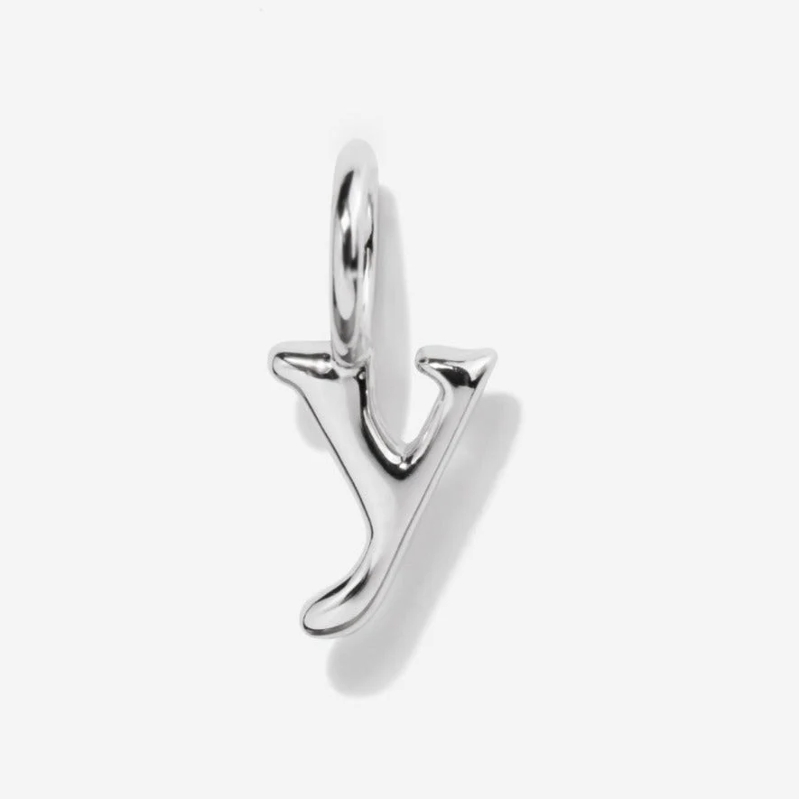Initial Sterling Silver Charm by Little Sky Stone - Image 29