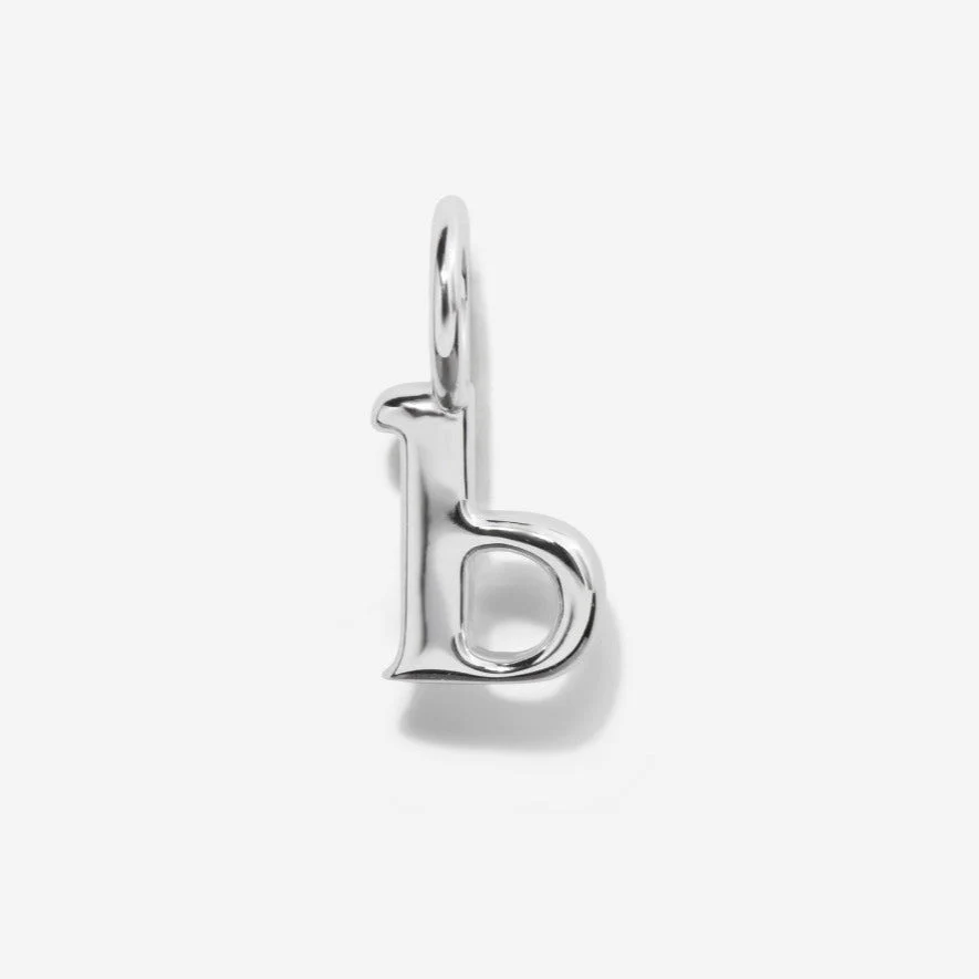Initial Sterling Silver Charm by Little Sky Stone - Image 6