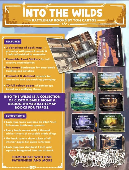 Into the Wilds Battlemap Books: Swamps & Ruins - Image 4
