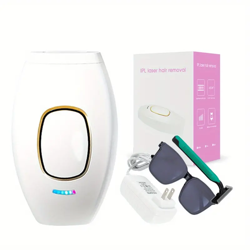 IPL Hair Removal Device, 500,000 Flashes, 5 Levels, Painless Permanent Epilation, Photon Technology - Image 3