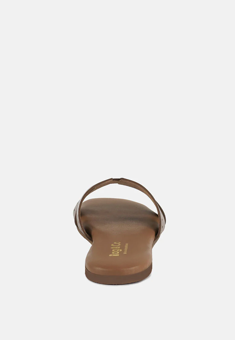 ivanka cut out slip on sandals by London Rag - Image 12