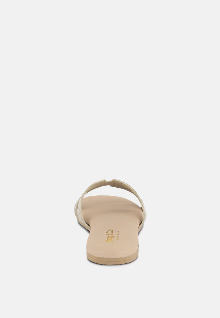 ivanka cut out slip on sandals by London Rag - Image 5