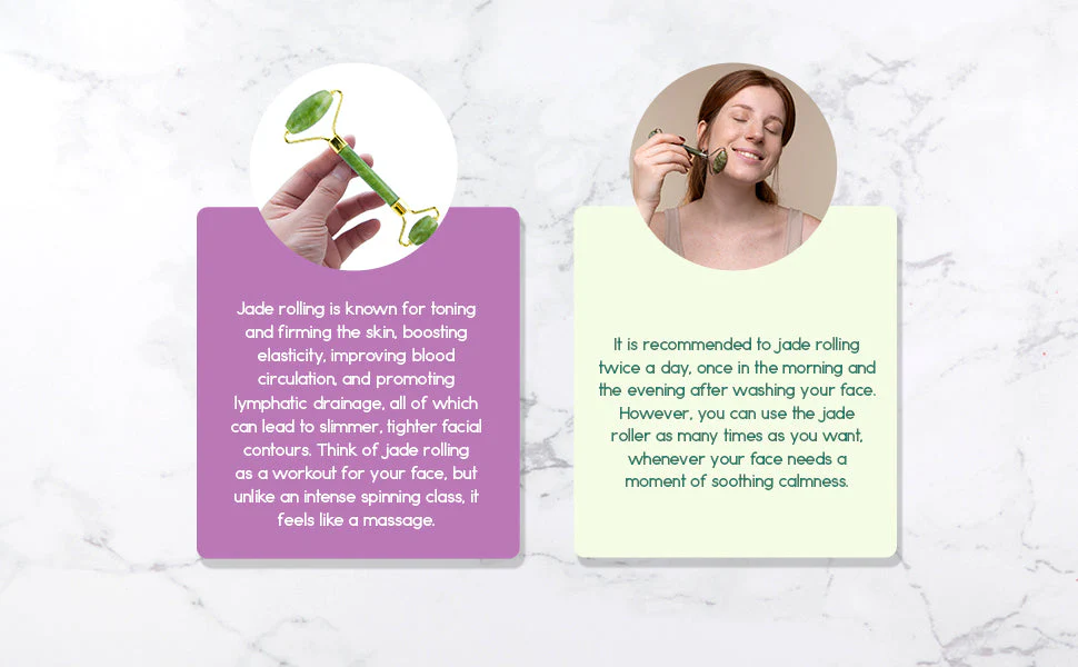 Jade Facial Roller by BeNat - Image 5