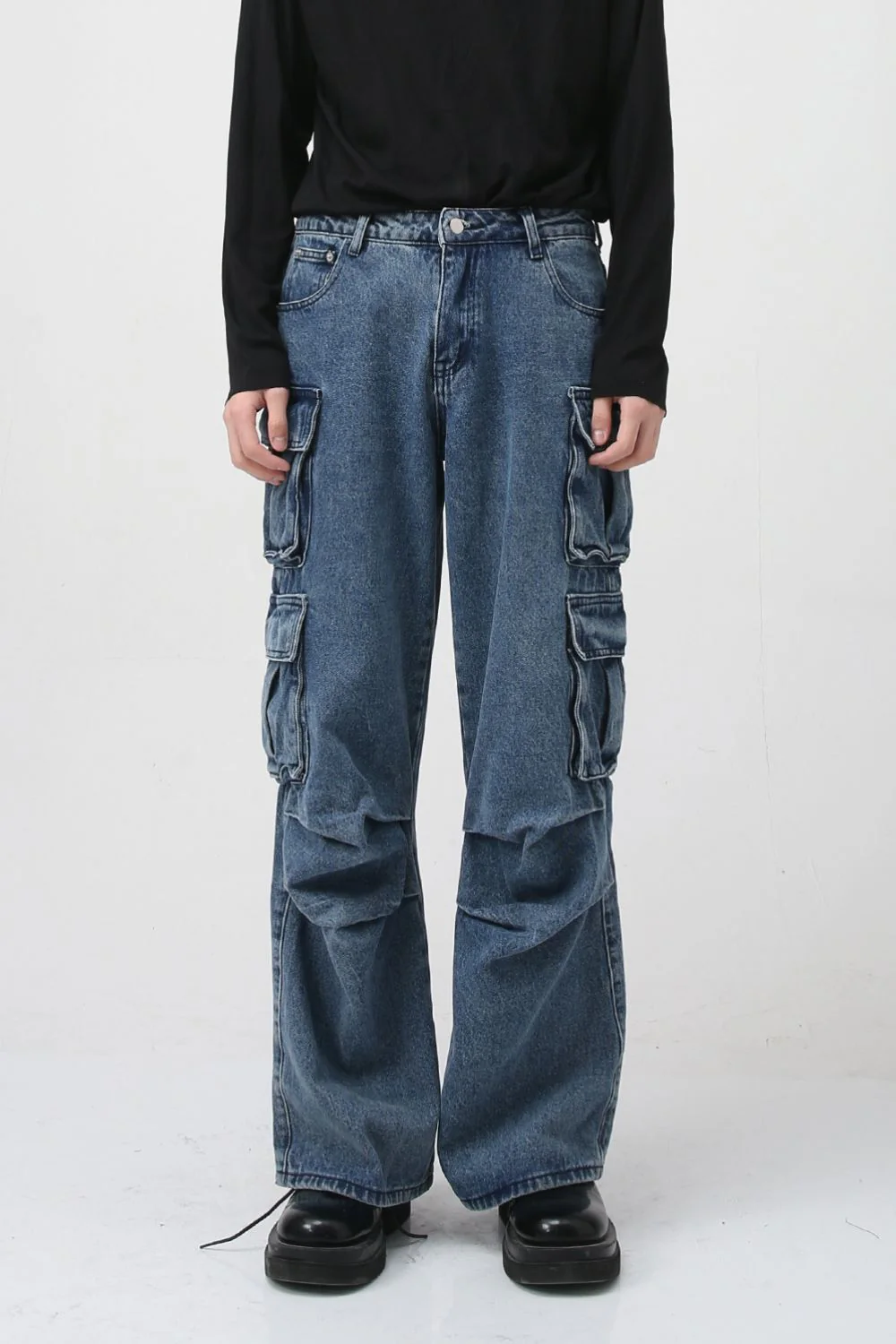 Jeans with Cargo Pockets - Image 2