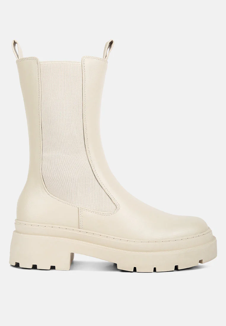 jolt elasticated gussets lug sole boots by London Rag - Image 11
