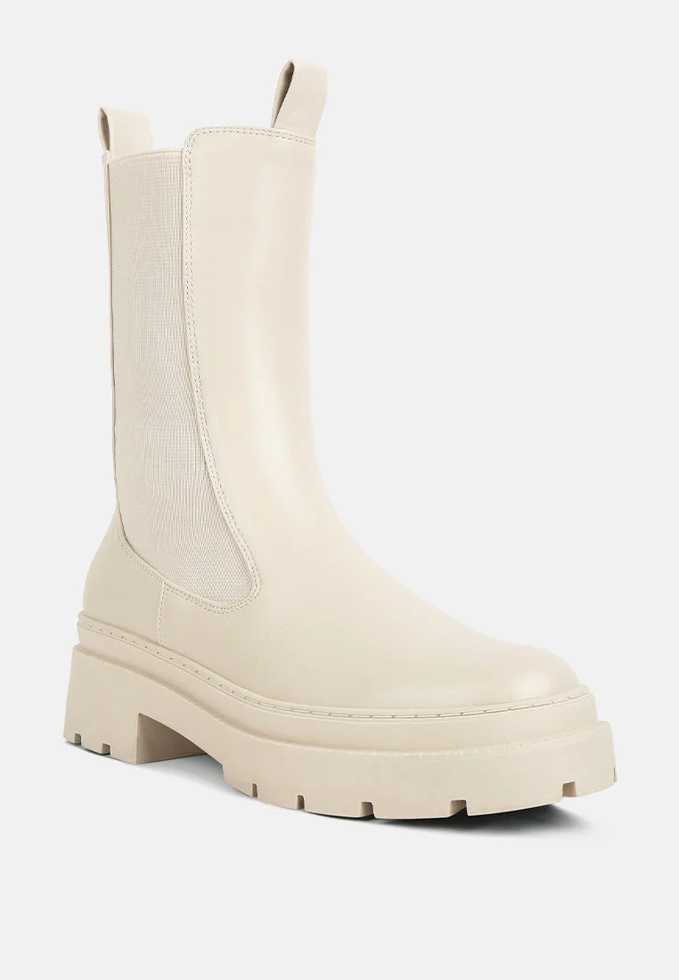 jolt elasticated gussets lug sole boots by London Rag - Image 13