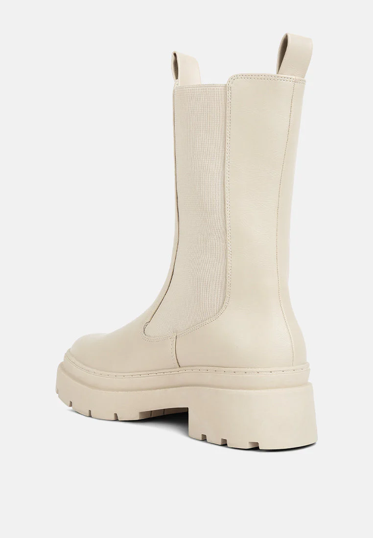jolt elasticated gussets lug sole boots by London Rag - Image 14