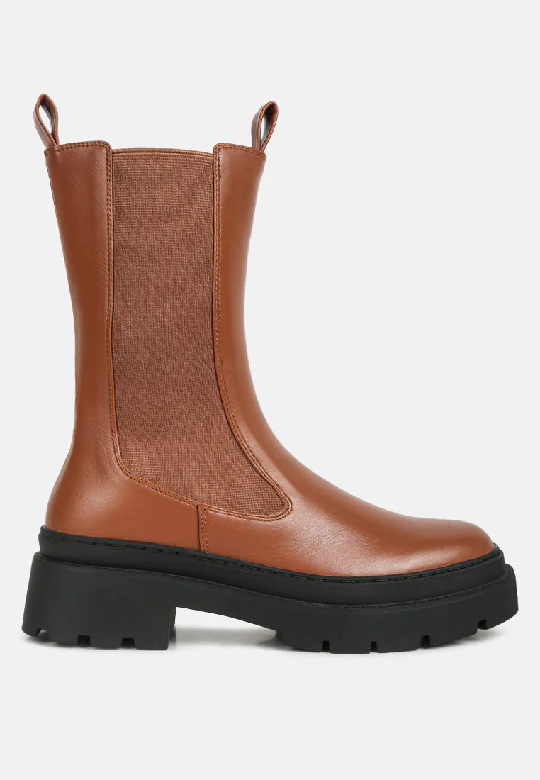 jolt elasticated gussets lug sole boots by London Rag - Image 6