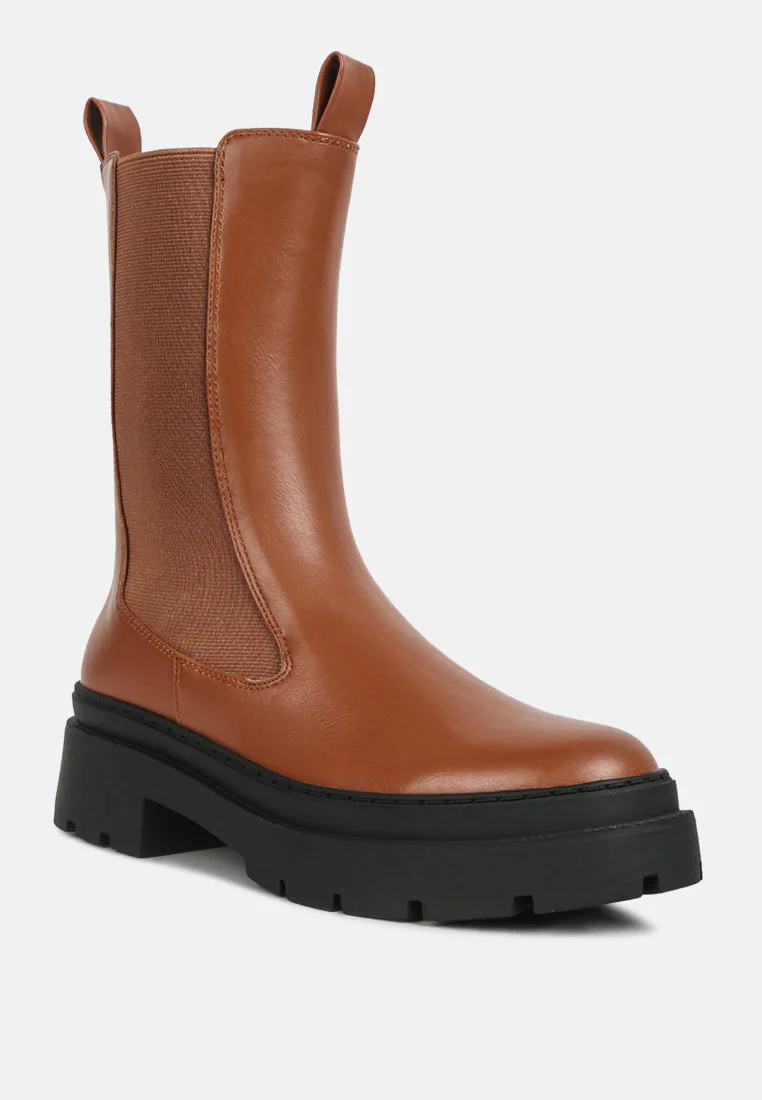 jolt elasticated gussets lug sole boots by London Rag - Image 7