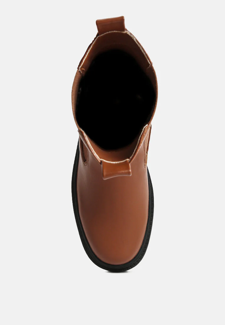 jolt elasticated gussets lug sole boots by London Rag - Image 9