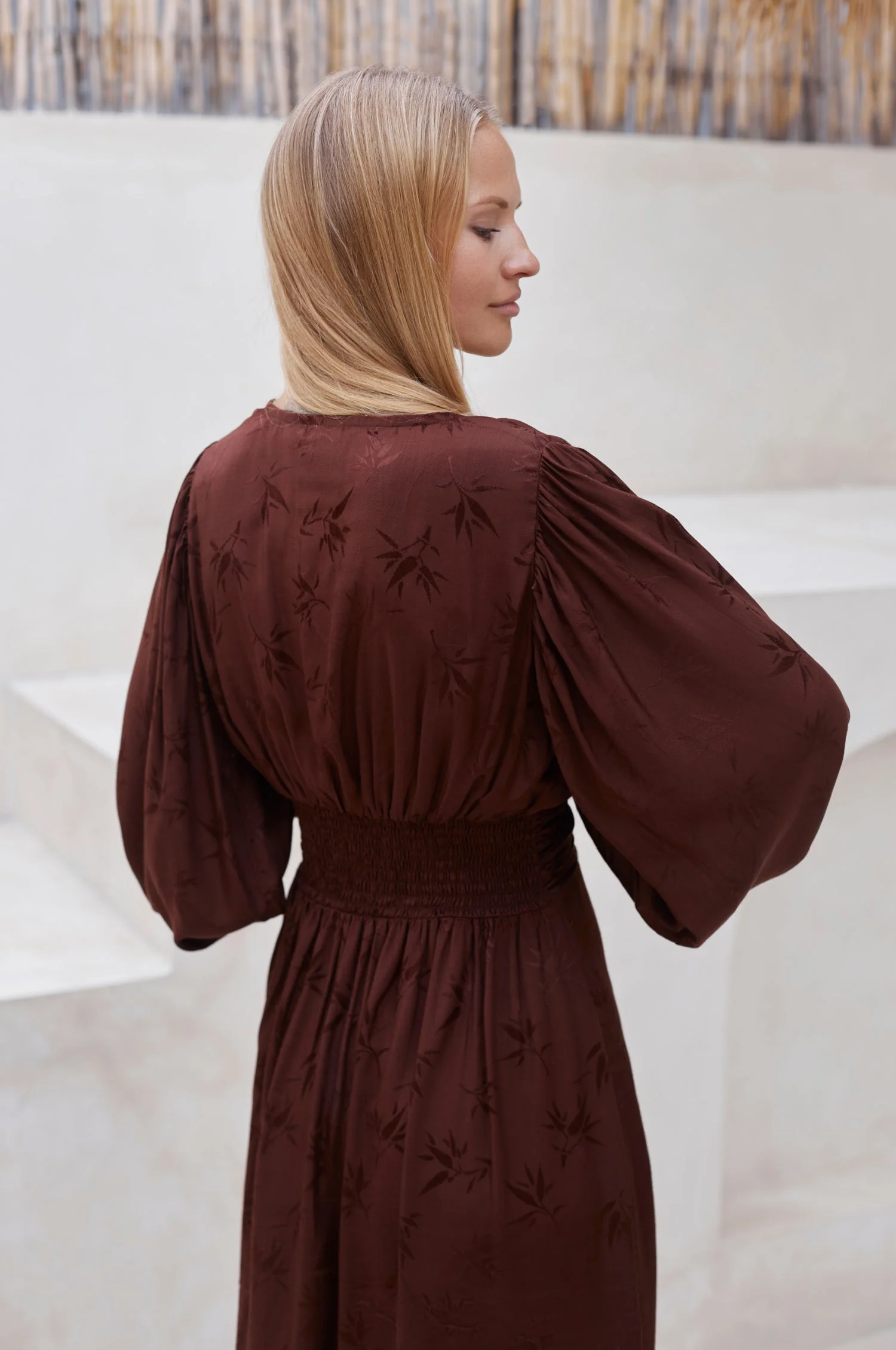 Juliette Pearl Buttons Midi Dress by ELF - Image 34