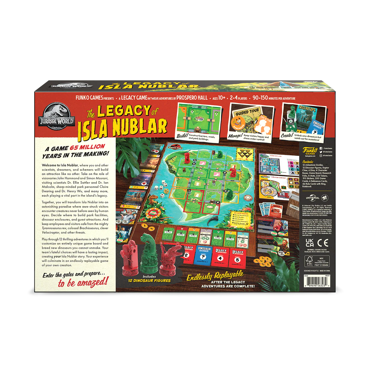 Jurassic World: Legacy of Isla Nublar Kickstarter Edition - Image 3