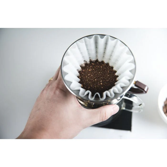 Kalita Wave Stainless Steel Dripper by Bean & Bean Coffee Roasters - Image 2