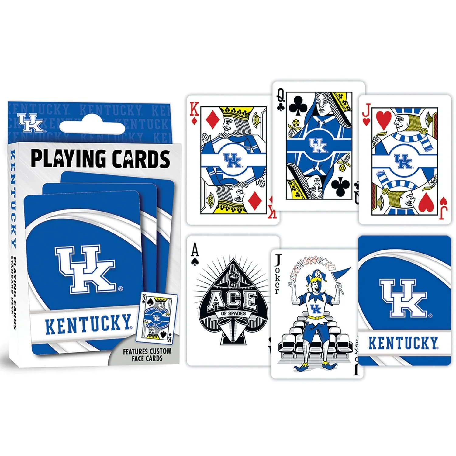 Kentucky Wildcats Playing Cards - 54 Card Deck by MasterPieces Puzzle Company INC - Image 3