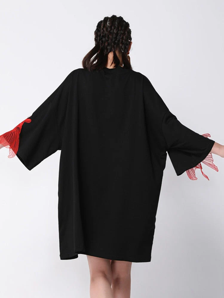Kingyo Embroidered Goldfish Dress by Marigold Shadows - Image 5