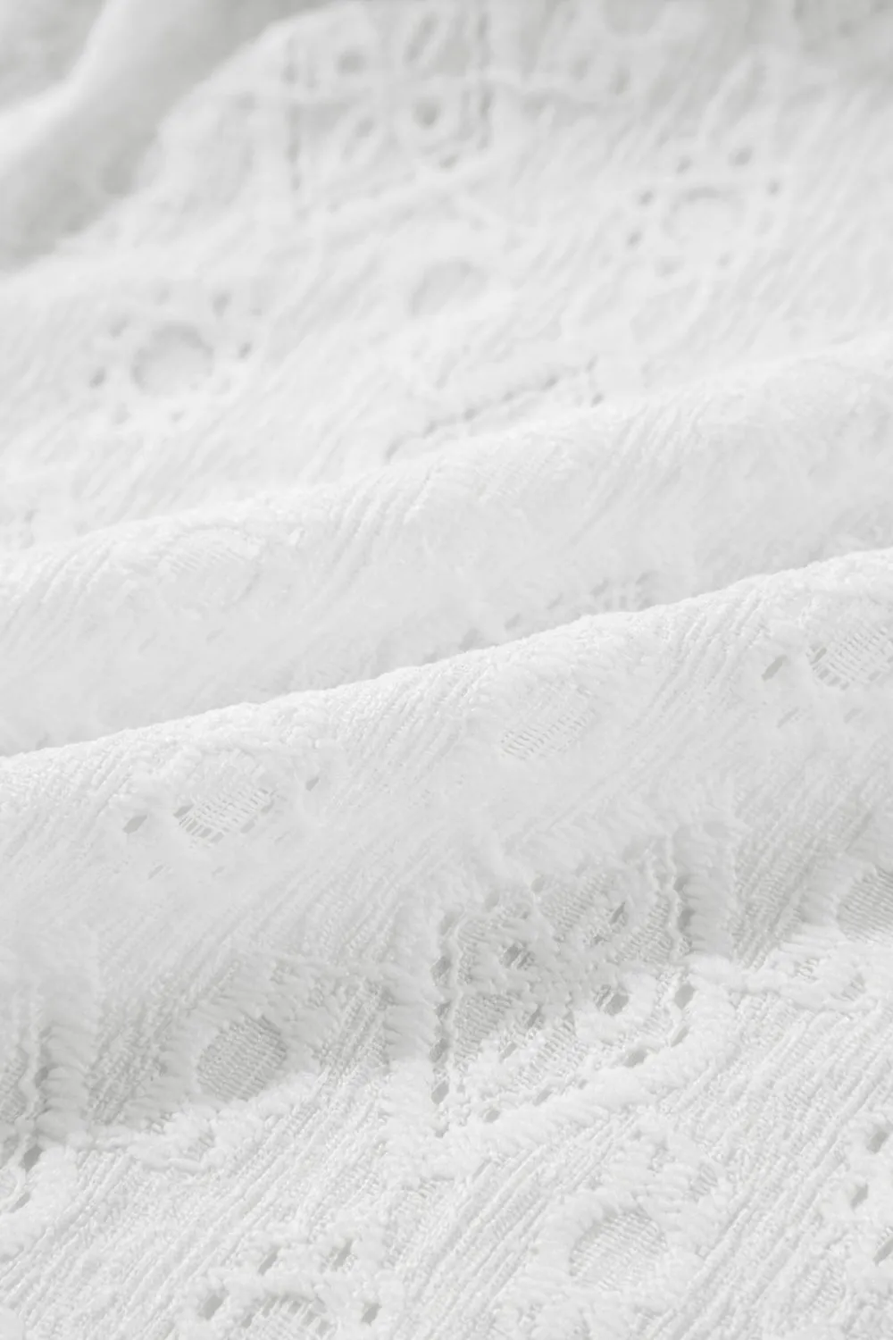 Lace Sleeveless Tied Waist Mini Dress - Image 15