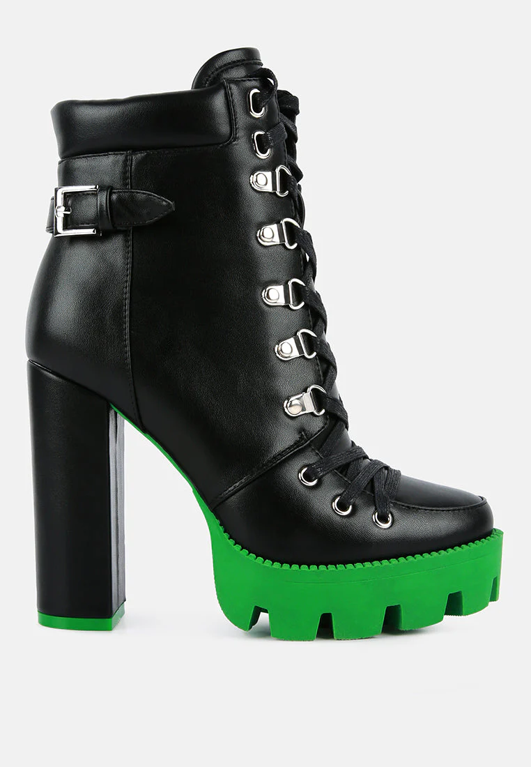 larch cushion collared biker boots by London Rag - Image 6