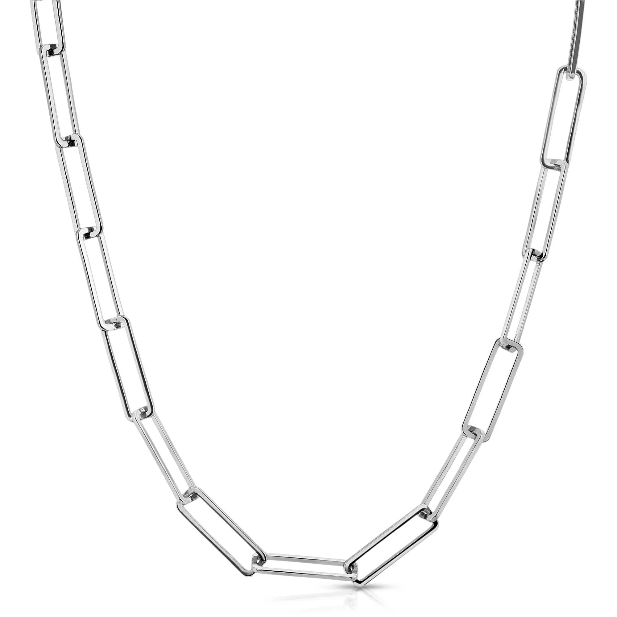 Large Rectangle Link Eyewear Chain by eklexic jewelry - Image 2