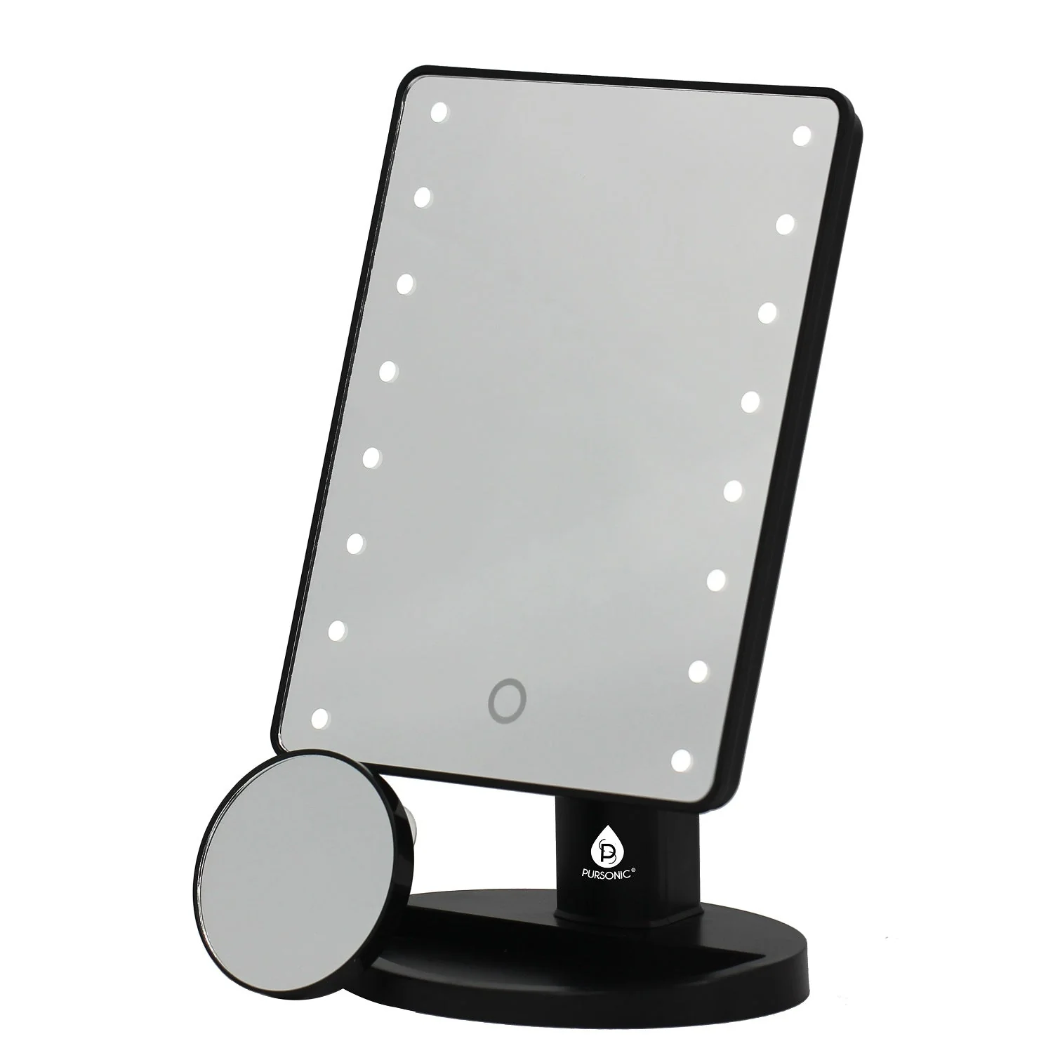 LED Lighted Vanity Makeup Mirror by Pursonic - Image 5