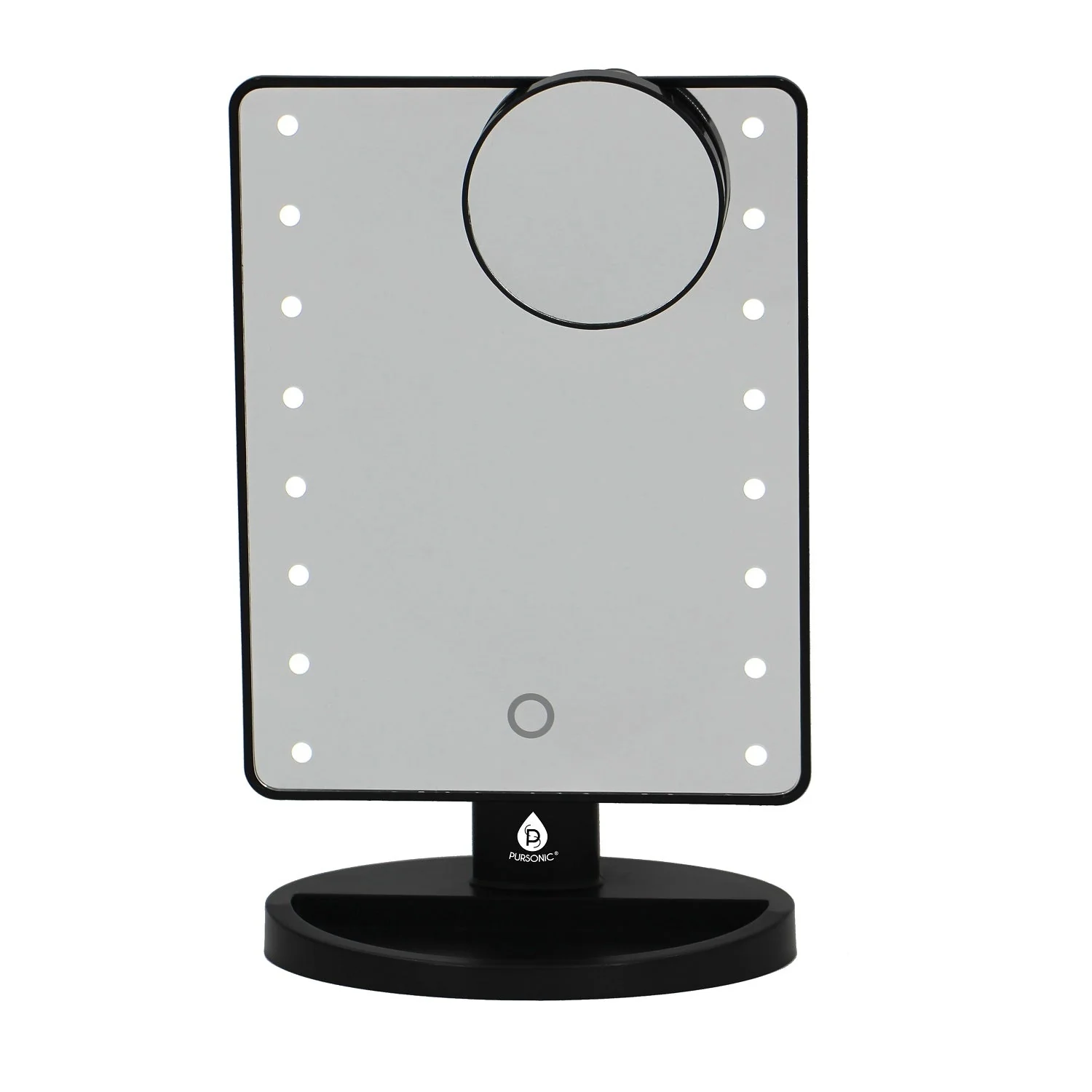 LED Lighted Vanity Makeup Mirror by Pursonic - Image 6