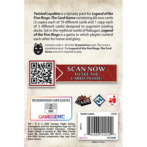 Legend of the Five Rings LCG: Twisted Loyalties - Image 4